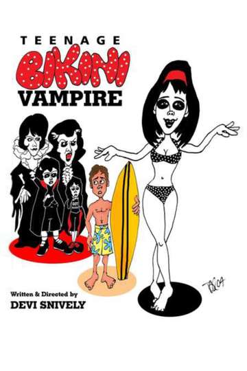 Teenage Bikini Vampire Poster