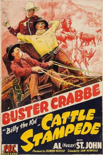 Cattle Stampede Poster