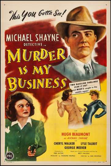Murder Is My Business Poster