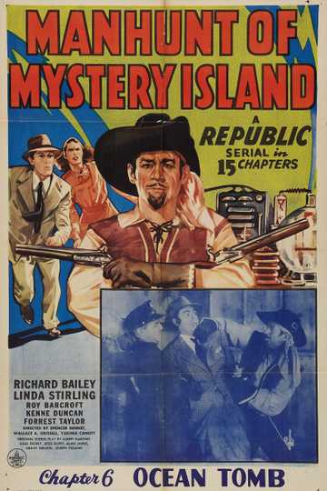 Manhunt of Mystery Island Poster