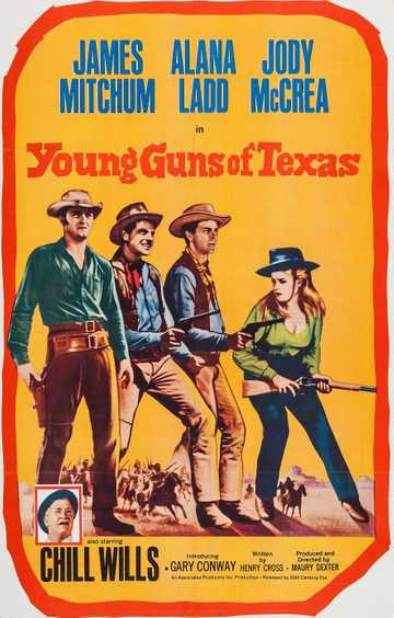 Young Guns of Texas Poster