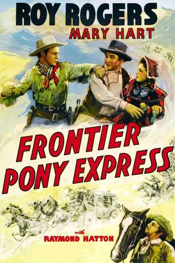 Frontier Pony Express Poster