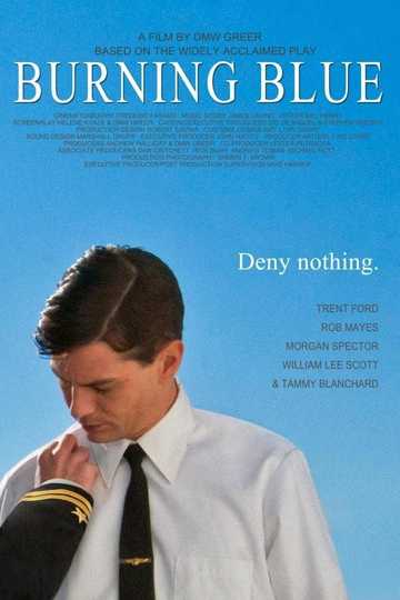 Burning Blue Poster
