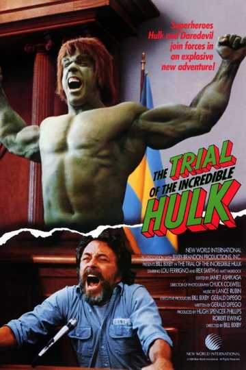 The Trial of the Incredible Hulk Poster