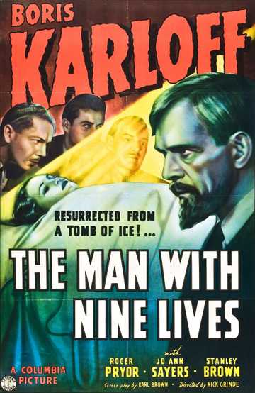 The Man with Nine Lives Poster