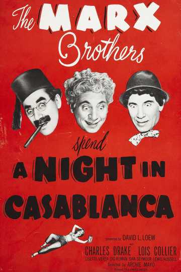 A Night in Casablanca Poster
