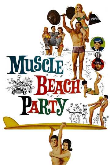 Muscle Beach Party Poster