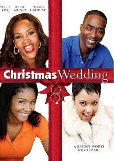 A Christmas Wedding Poster
