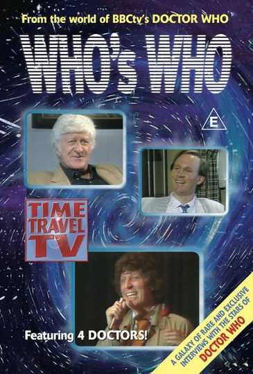 Doctor Who's Who's Who Poster