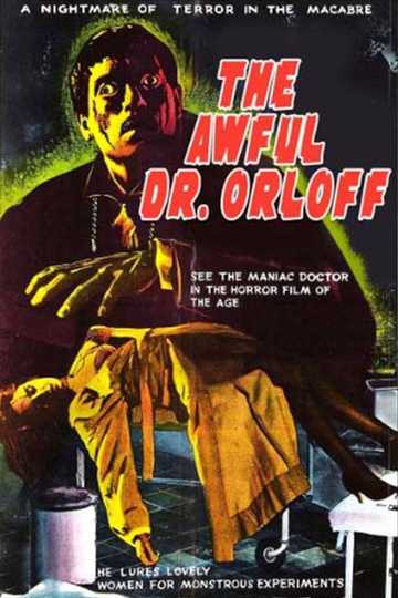 The Awful Dr. Orlof Poster