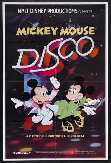 Mickey Mouse Disco Poster