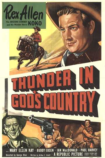 Thunder in God's Country Poster