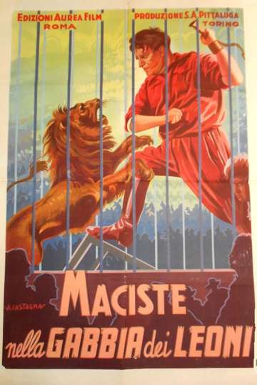 Maciste nella gabbia dei leoni Poster