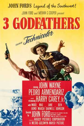 3 Godfathers Poster