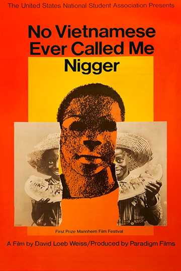 No Vietnamese Ever Called Me Nigger Poster