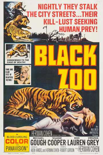 Black Zoo Poster