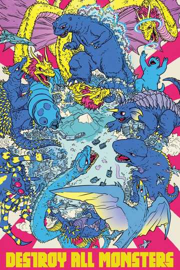 Destroy All Monsters Poster