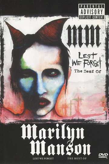 Marilyn Manson: Lest We Forget Poster