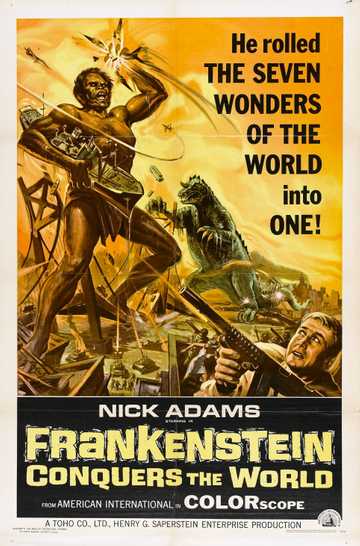 Frankenstein vs. Baragon Poster