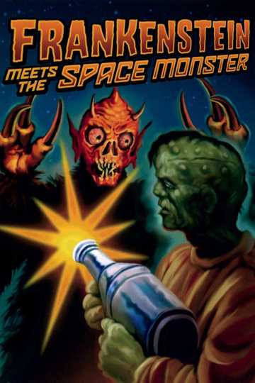 Frankenstein Meets the Space Monster Poster