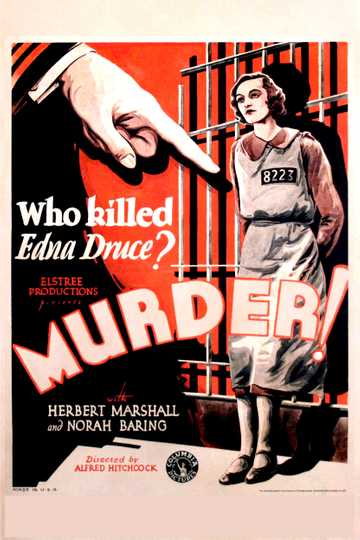 Murder! Poster