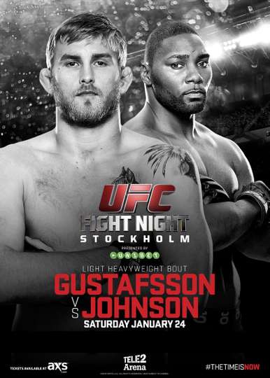 UFC on Fox 14 Gustafsson vs Johnson Poster