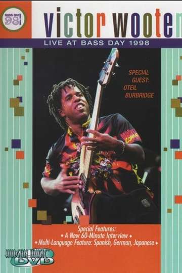 Victor Wooten Live at Bass Day 1998 Poster