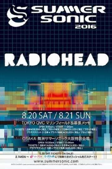 Radiohead: Live in Japan Poster