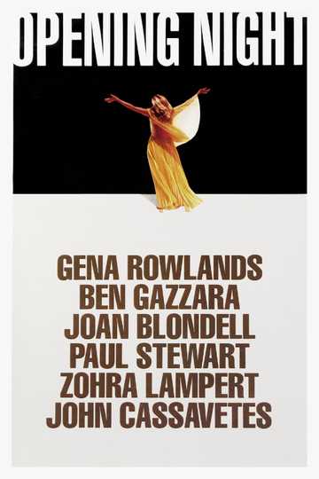Opening Night Poster