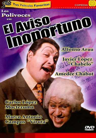 El aviso inoportuno Poster