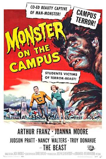 Monster on the Campus Poster