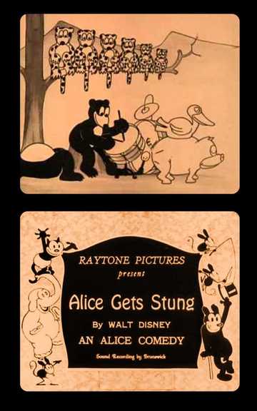 Alice Gets Stung Poster