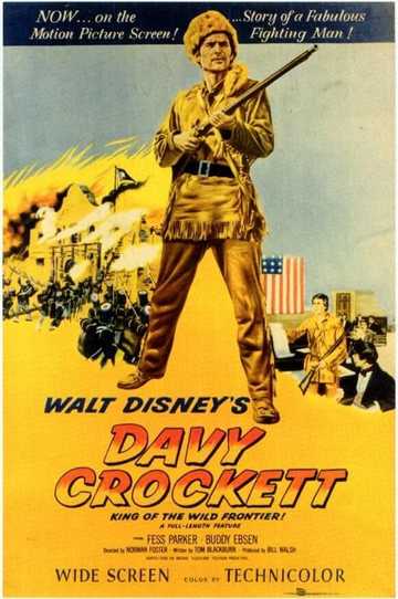 Davy Crockett, King of the Wild Frontier Poster