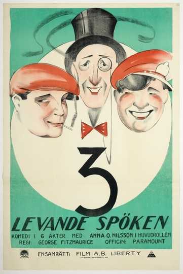 Three Live Ghosts Poster