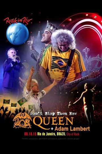 Queen and Adam Lambert: Rock in Rio 2015 Poster
