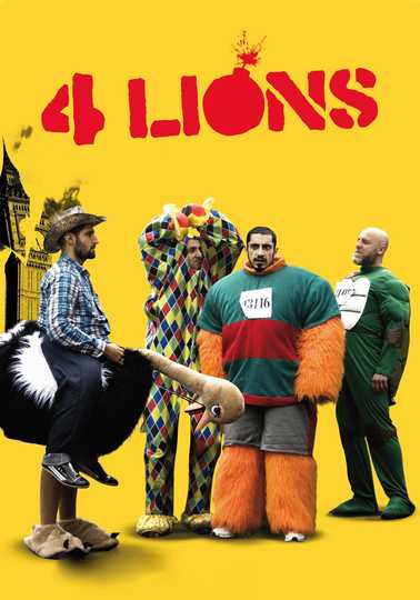 Four Lions Poster