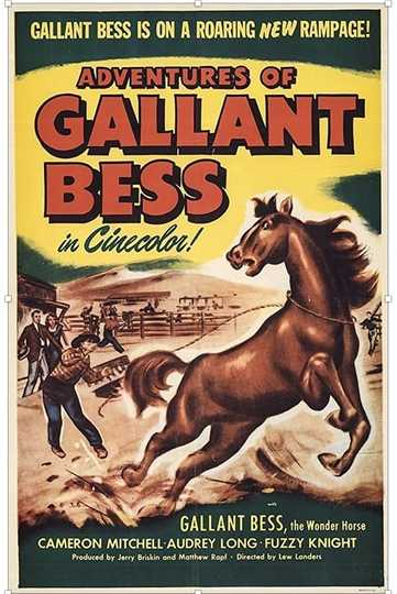 Adventures of Gallant Bess Poster