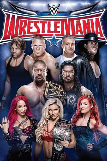 WWE WrestleMania 32 Poster