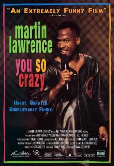 Martin Lawrence: You So Crazy Poster