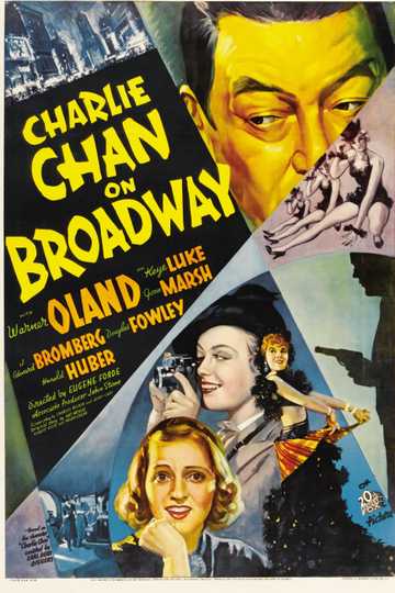 Charlie Chan on Broadway Poster