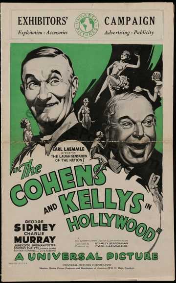 The Cohens and Kellys in Hollywood Poster