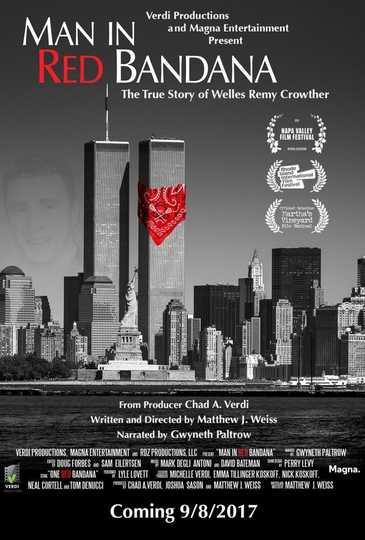 Man in Red Bandana Poster