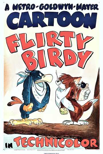 Flirty Birdy Poster