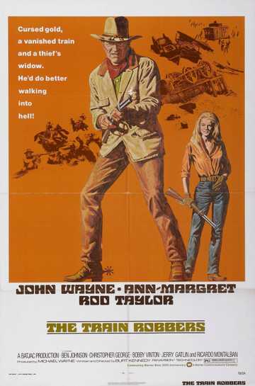 The Train Robbers Poster