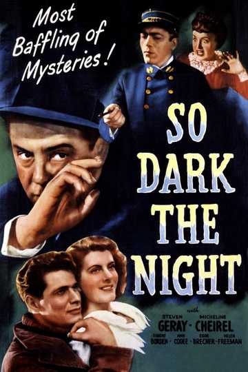 So Dark the Night Poster