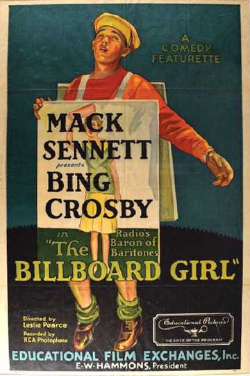 Billboard Girl Poster