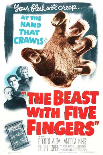 The Beast with Five Fingers Poster