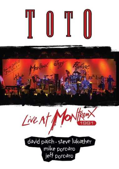 Toto: Live at Montreux 1991 Poster