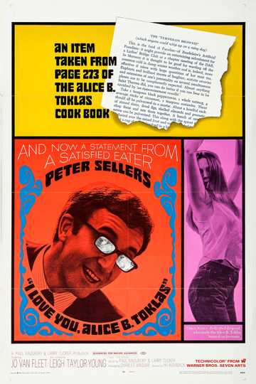I Love You, Alice B. Toklas! Poster