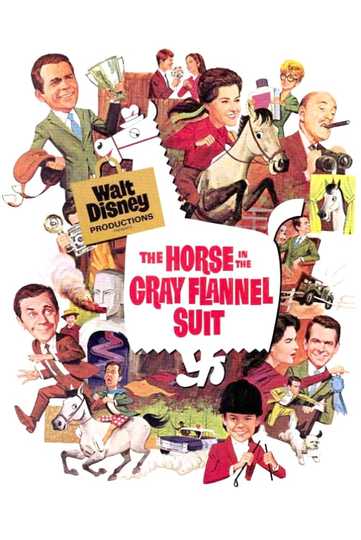 The Horse in the Gray Flannel Suit Poster
